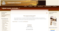 Desktop Screenshot of orokimadas.hu